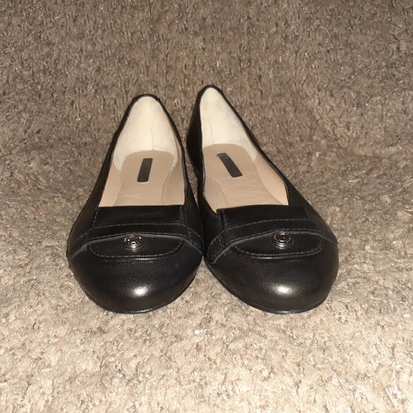 LONGCHAMP-Le Pliage Cuir-Black Ballet Flats-Size 36-NWOB - Picture 3 of 7